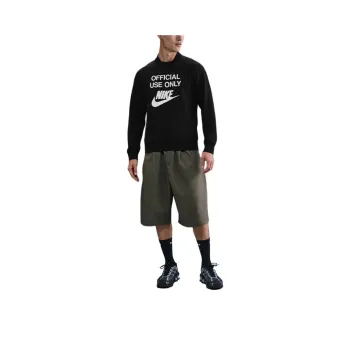 Nike Club Sweatshirt Men's Black/White