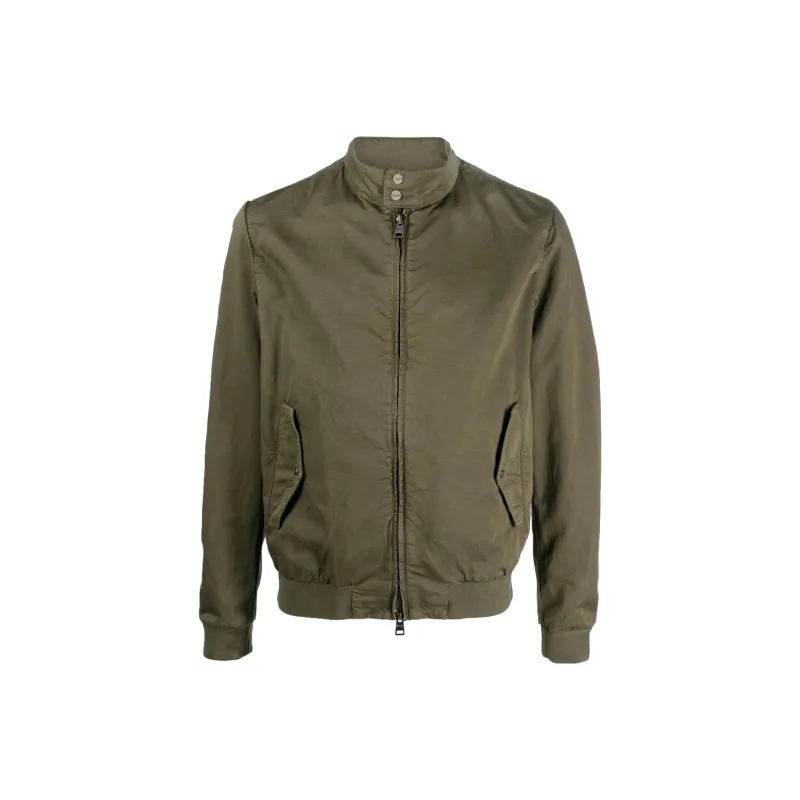 HERNO Cazadora Cotton linen Bomber Jacket-0