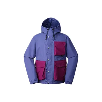 THE NORTH FACE City Outdoor Collection Outdoor Hiking Waterproof And Windproof Windbreaker Jacket Men's Purple