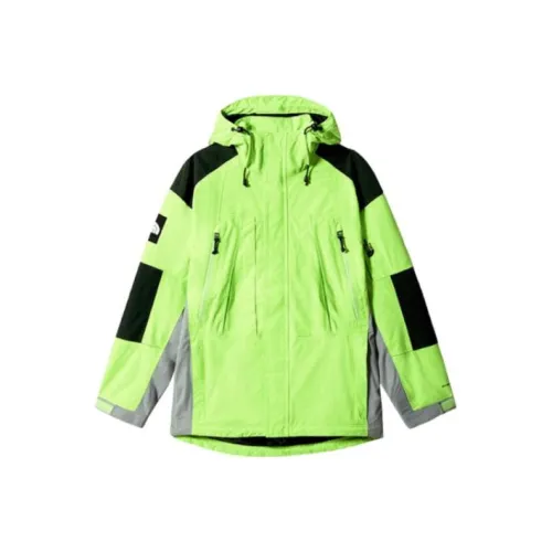 THE NORTH FACE Windbreaker Jackets Unisex Neon Green