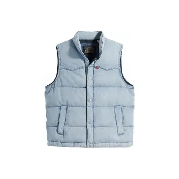 Levis Vests Men Blue