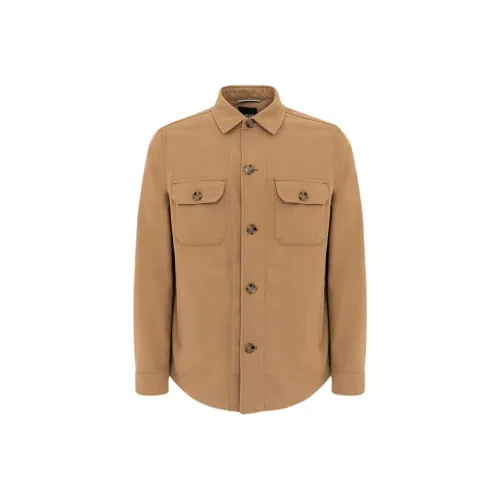 HUGO BOSS Button-down Cotton Blend Shirt