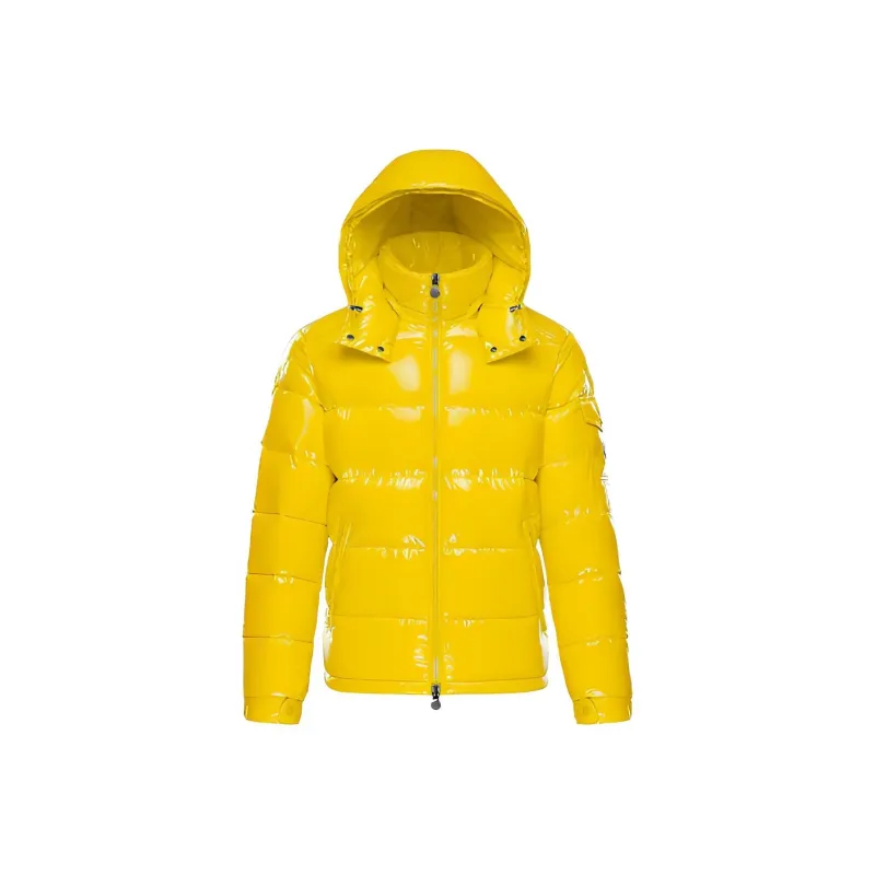 Moncler Maya Series Down Jackets Men Yellow-0