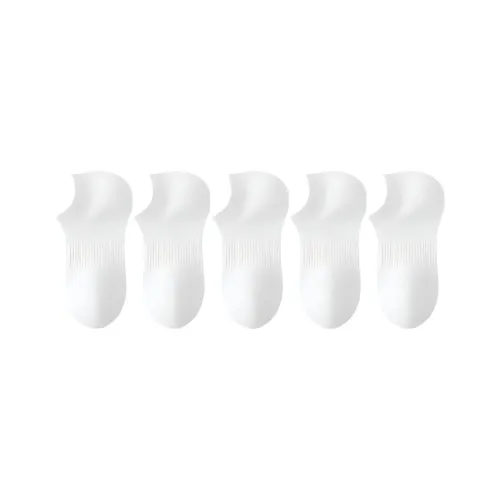 SHIWAJI No Show Socks Men's 5 Pack