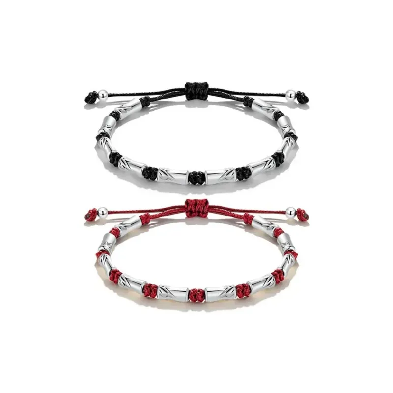 CHINA GOLD 999 Fine Silver Bracelets Unisex-5