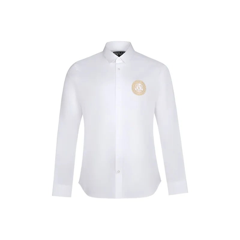 VERSACE JEANS COUTURE Shirts Men White-0