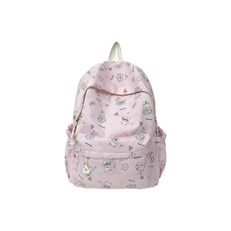 XIANGSU Nylon Backpack Regular Women's Multicolor-0