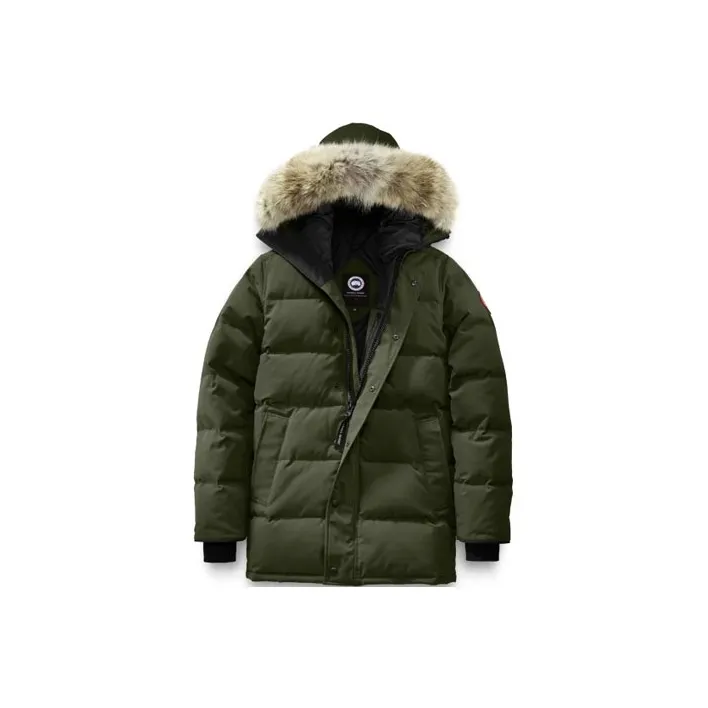 Canada Goose Down Jacket Men's Army Green-0