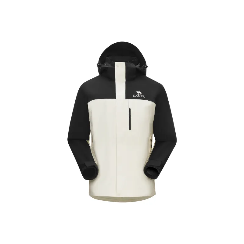 CAMEL Hiking And Climbing Waterproof Windproof 3 in 1 Fleece Liner Windbreaker Jacket Unisex-8