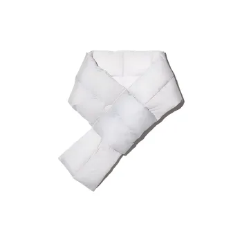 UNIQLO Polyamide, Polyester, Viscose, Acrylic Knit Scarves Unisex Gray
