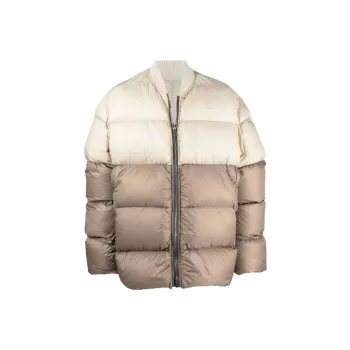 RICK OWENS Down Jackets Men Beige
