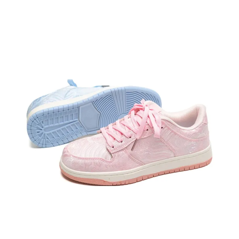CISSTEG Everyday Commute Chinese Style Casual Anti Slip Wear Resistant Low Top Skateboard Shoes Unisex-27