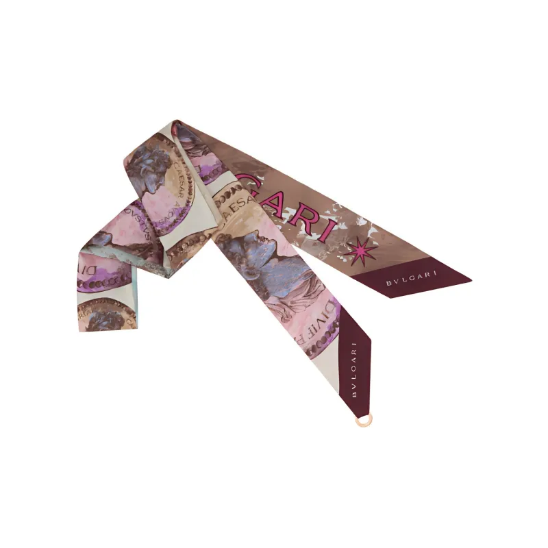 BVLGARI Silk Scarves Women's Multicolor-1