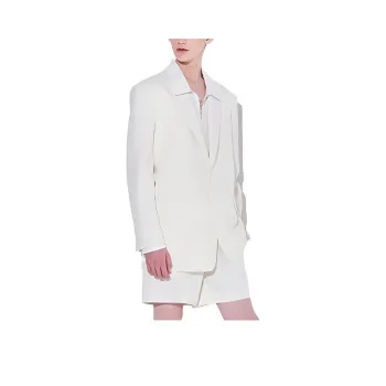 System Jackets Men Gray White