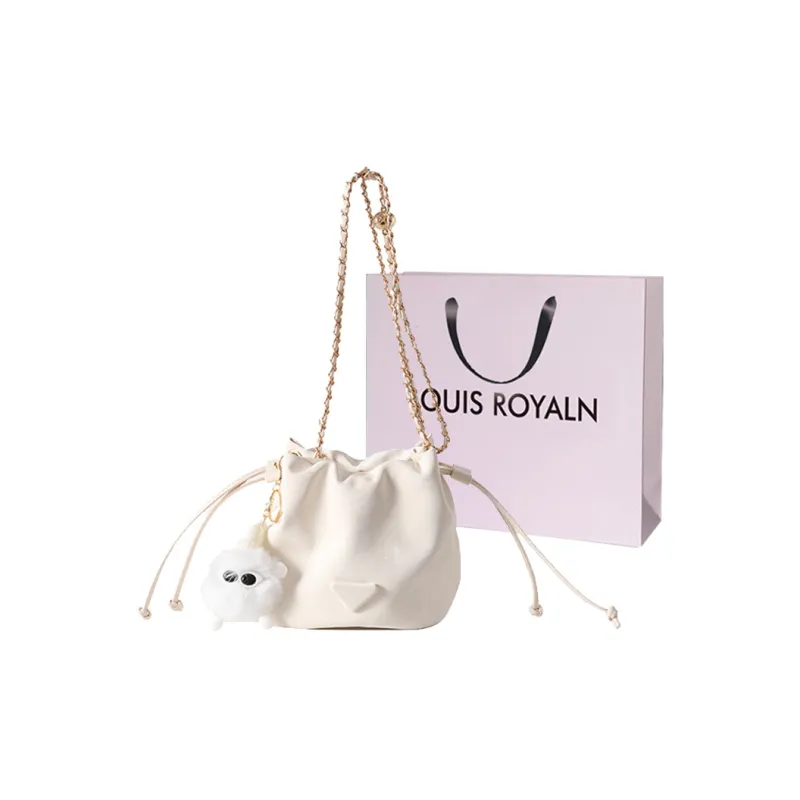 LOUIS ROYALN PU Bucket Bag, Shoulder Bag Women's Multicolor-2