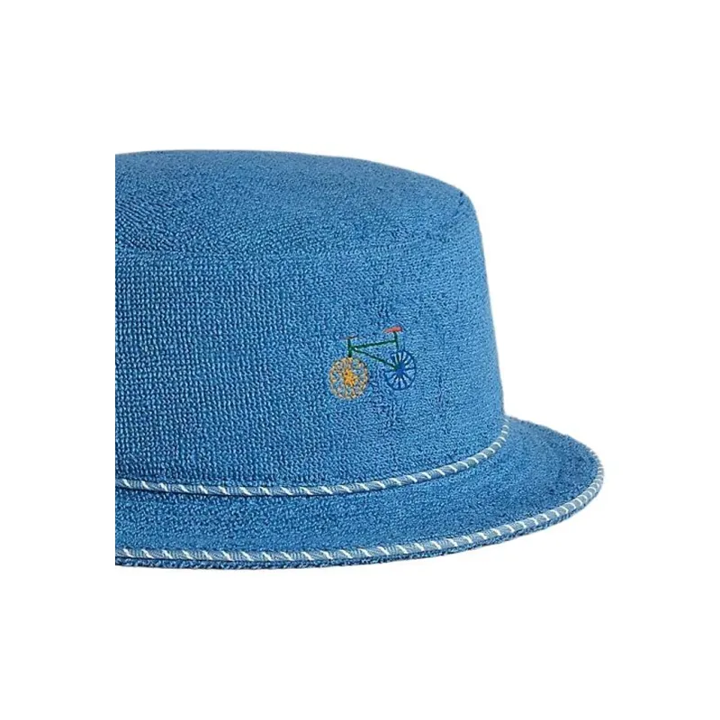 HERMES Ceramic Bucket Hats Kids' Blue-2