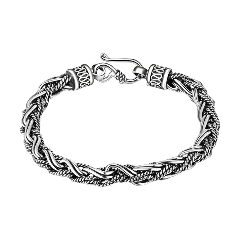 PUENTE S925 Silver Bracelets Men's-0