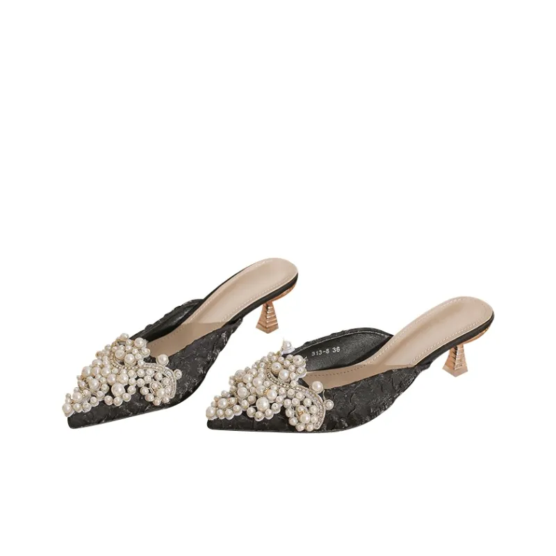 MCKP Rubber Sole Slip Resistant Closed Toe Slippers Women's-11