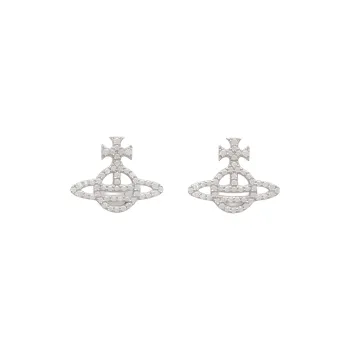 Vivienne Westwood Silver Stud Earrings Women's White
