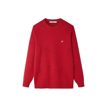 HLA Knitwear Men Red Pattern 10