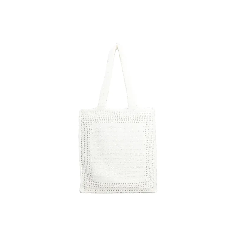 CASABLANCA Large Crochet Tote Bag-2
