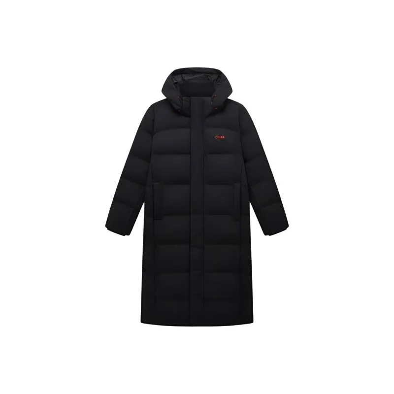 XTEP Basketball Collection Down Jacket Men's Jet Black-0
