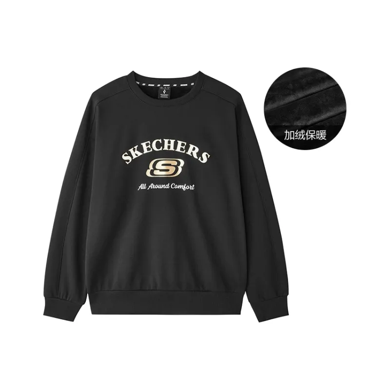 Skechers New Year Sweatshirt Unisex Carbon Black-0