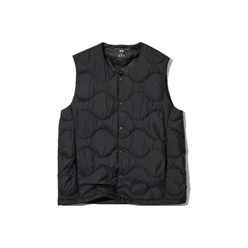 UNIQLO Vests Men Black-0