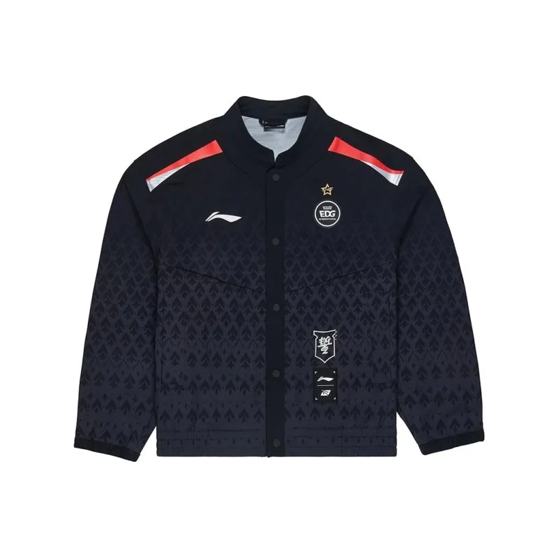 LiNing x LPL Sports Life Collection Jacket Men's Black-0