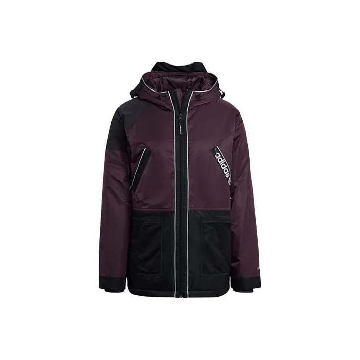 Adidas Originals Down Jackets Men Bright Pink Red Fluorescent-0