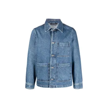 A.P.C Denim Jackets Men Blue