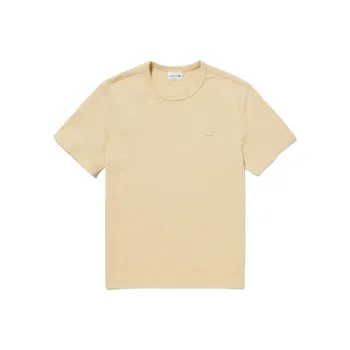 LACOSTE T Shirts Men Beige