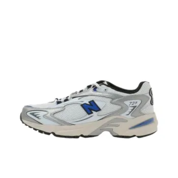 New Balance NB 725 Anti Slip Wear Resistant Low Top Casual Running Shoes Men's White