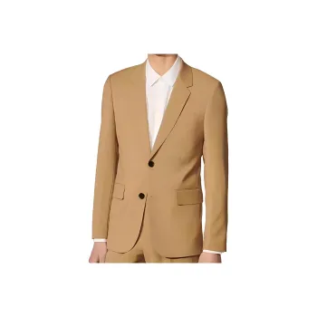Sandro Business Suits Men Khaki