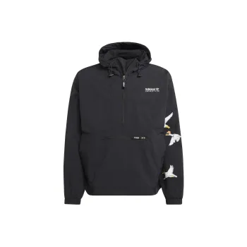 Adidas Originals Windbreaker Jackets Men Black