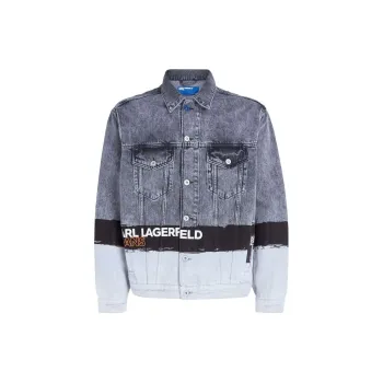 KARL LAGERFELD / Karl Lagerfeld Jeans Denim Jackets Men Blue