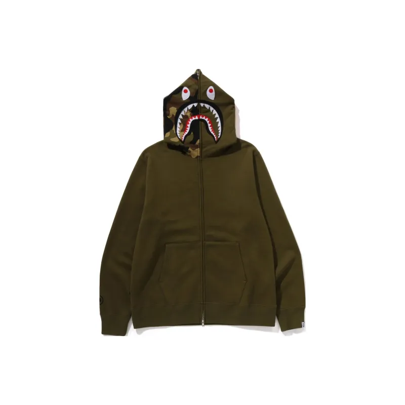 Bape Swarovski Shark Full Zip Hoodie-8