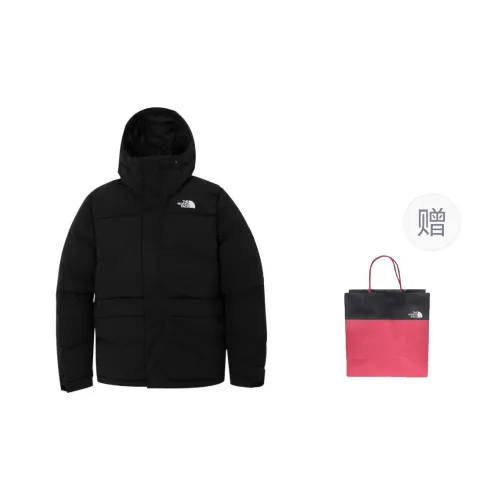 THE NORTH FACE Down Jacket Men's Black Shopping Bag Included
