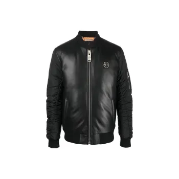 PHILIPP PLEIN SS23 Jackets Coats Men's Black