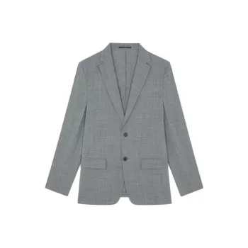 THEORY Business Suit Men's Gray