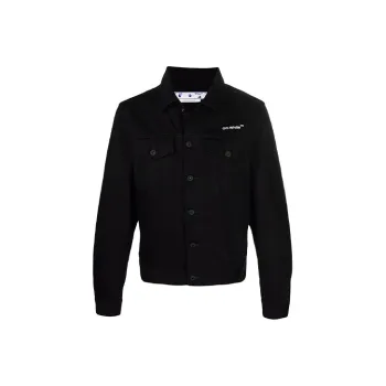 OFF WHITE Diag Stripe Denim Jacket