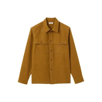 Sandro Jackets Men Khaki