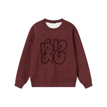 CAISEDI Sweatshirts Men Red