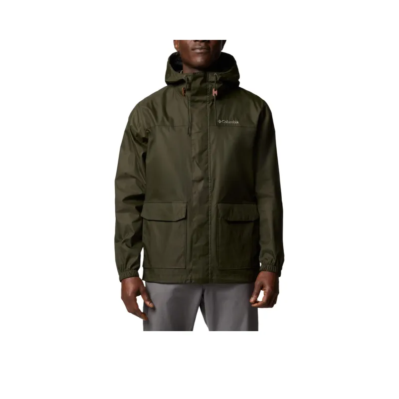 Columbia Drizz Jacket Men's Dark Olive Green-0