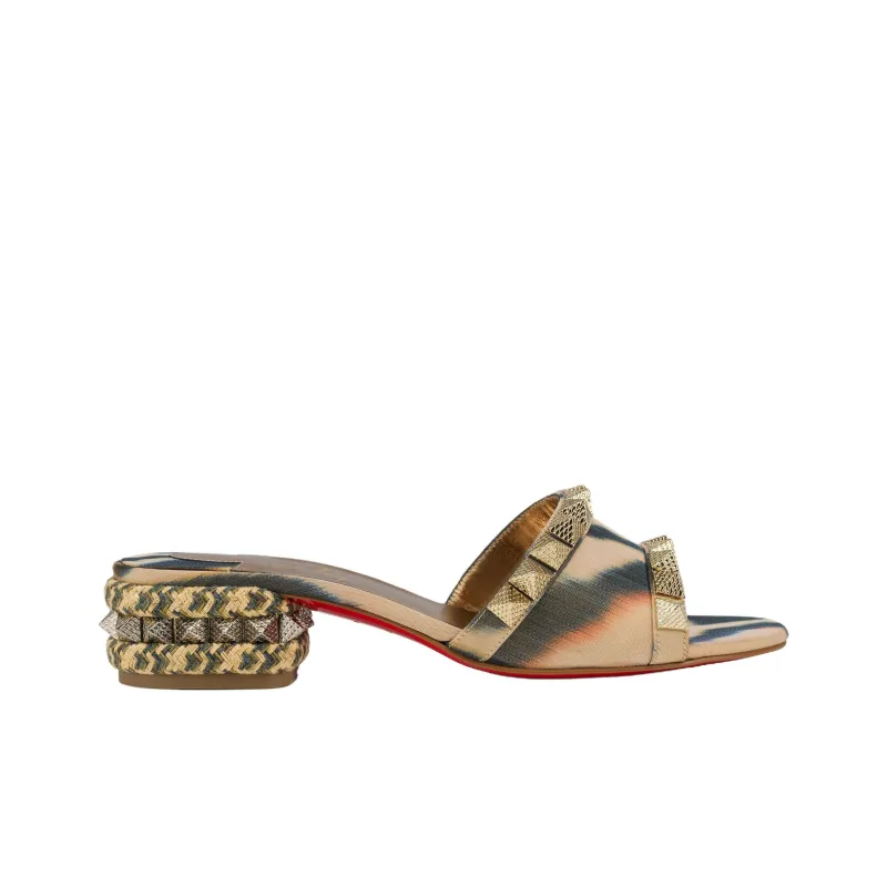 CL LUBOTING Slide Slippers Women's Beige-1