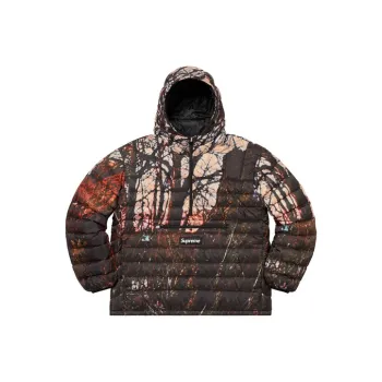 Supreme Micro Down Half Zip Hooded Pullover
