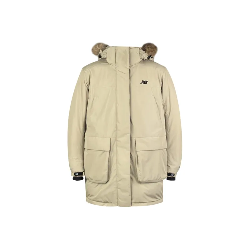 New Balance Down Jacket Unisex Light Brown-0