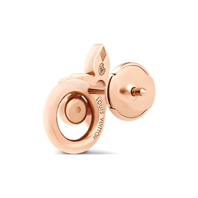 Lv Idylle Blossom Earrings Pink Gold And Diamonds-2