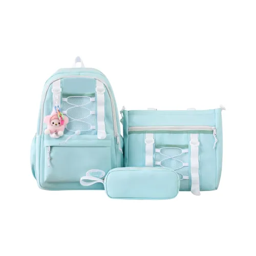 OUZIHUANG Nylon Miu Combo Set Women's Green/Pink/Yellow/Blue/Black/Purple