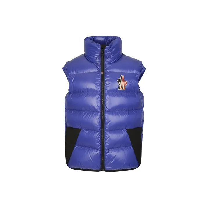 Moncler Grenoble Vests Unisex Blue-0